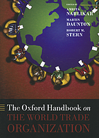The Oxford handbook on the World Trade Organization