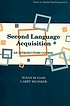 Second language acquisition : an introductory course