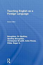 Teaching English as a foreign language
