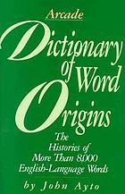 Dictionary of word origins