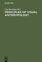 Principles of Visual Anthropology cover image