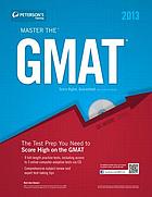 Peterson's master the GMAT 2013.