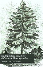 Traité pratique des arbres résineux conifères a grandes dimensions : que lʹon peut cultiver en futaie dans des climats tempérès : avec vignettes et planches