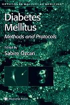 Diabetes mellitus : methods and protocols