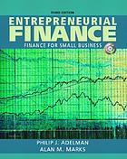 Entrepreneurial finance : finance for small business