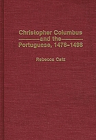 Christopher Columbus and the Portuguese, 1476-1498