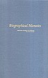 Biographical memoirs. Volume 87 by National Academy of Sciences (U.S.)