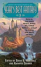 Year's best fantasy. 5