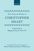 The poetical works of Christopher Smart