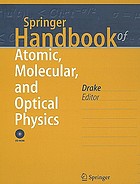 Springer handbook of atomic, molecular, and optical physics
