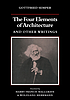 The four elements of architecture and other writings by Gottfried Semper