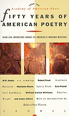 Fifty years of American poetry : anniversary volume for the Academy of American Poets