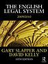 The English legal system por Gary Slapper