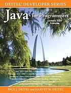 Java for programmers