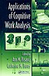 Applications of cognitive work analysis de  Ann M Bisantz 