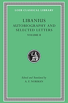 Autobiography and selected letters