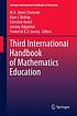 Third international handbook of mathematics education por M  A Clements