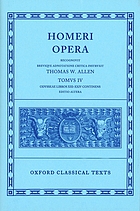 Homeri Opera