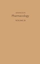 Advances in pharmacology. volume 28