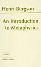 An introduction to metaphysics