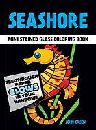 Little seashore stained glass coloring book