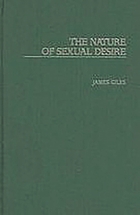 The nature of sexual desire