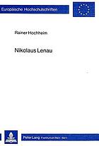 Nikolaus Lenau : Geschichte seiner Wirkung 1850-1918