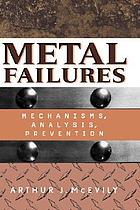 Metal failures : mechanisms, analysis, prevention