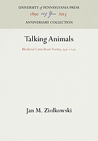 Talking animals : medieval Latin beast poetry, 750-1150