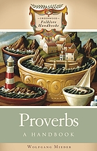 Proverbs : a handbook