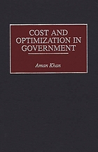 Cost and optimization in government