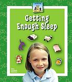 Getting enough sleep