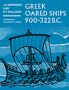 Greek Oared Ships, 900-322 B.C. cover image