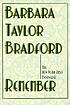 Remember by Barbara Taylor Bradford