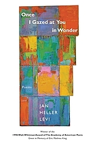 Once I gazed at you in wonder : poems
