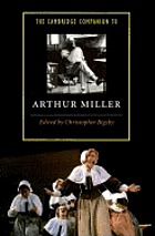The Cambridge companion to Arthur Miller