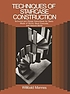Techniques of staircase construction : technical... by  Willibald Mannes 
