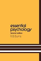 Essential psychology : for students and professionals in the health and social services
