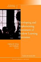 Developing and implementing assessment of student learning outcomes