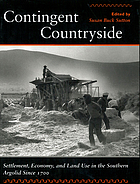 Contingent countryside : settlement, economy, and land use in the southern Argolid since 1700