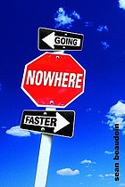 Going nowhere faster