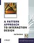 A pattern approach to interaction design by Jan Borchers