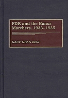 FDR and the bonus marchers, 1933-1935