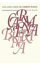 Love lyrics from the Carmina Burana
