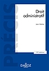 Droit administratif by Jean Waline
