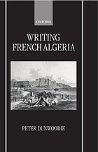Writing French Algeria
