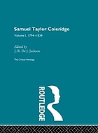 Samuel Taylor Coleridge : the critical heritage