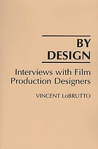 By design : interviews with film production designers