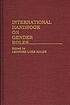 International handbook on gender roles von Leonore Loeb Adler