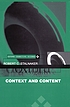 Context and content : essays on intentionality in speech and thought